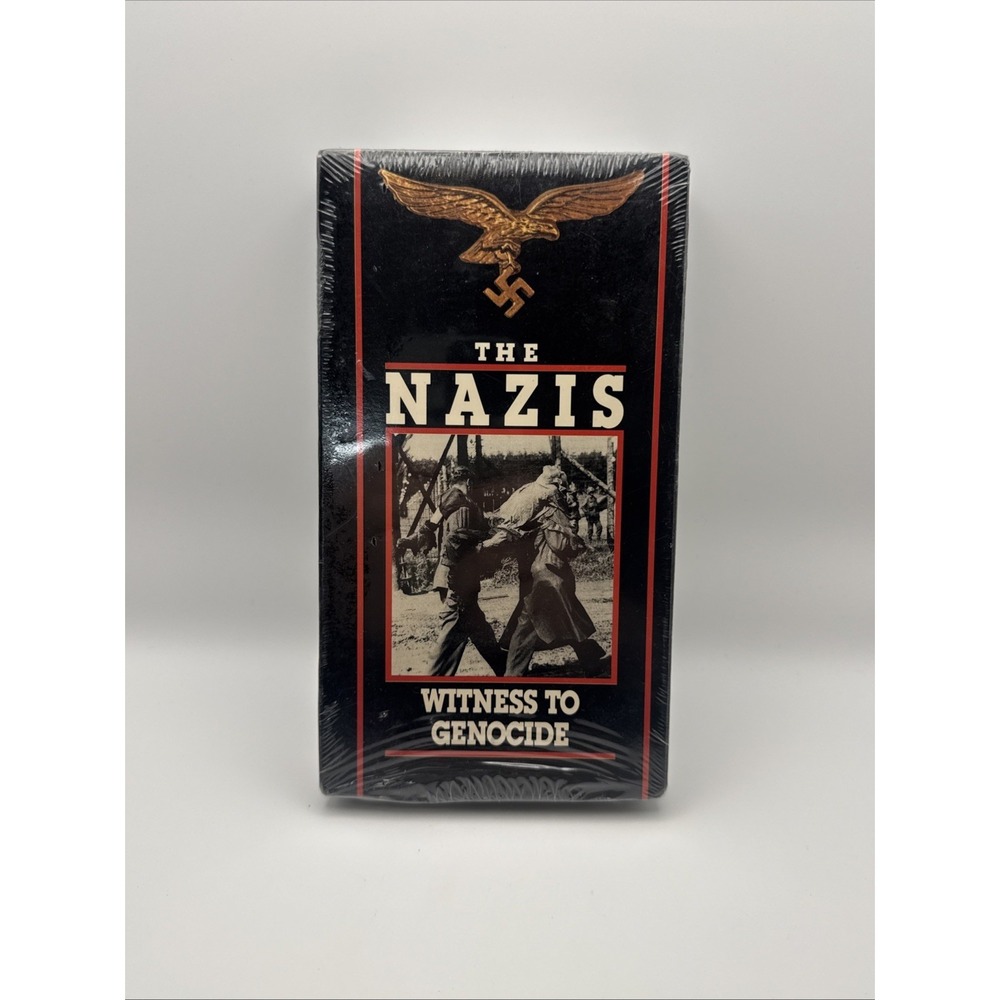 Vintage 1989 VHS, The Nazis: Witness to Genocide documentary, Nuremberg Trials